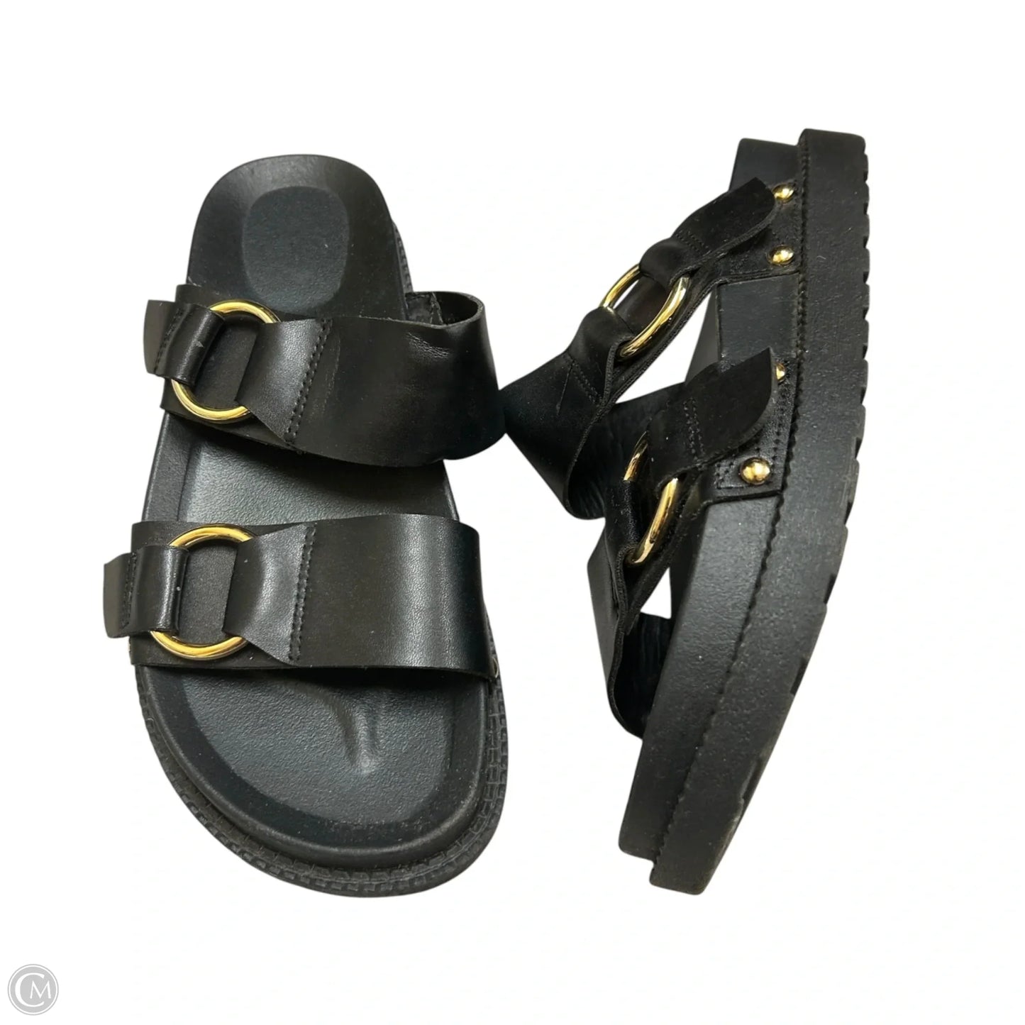 Sandals Flats By Indigo Rd In Black, Size: 6