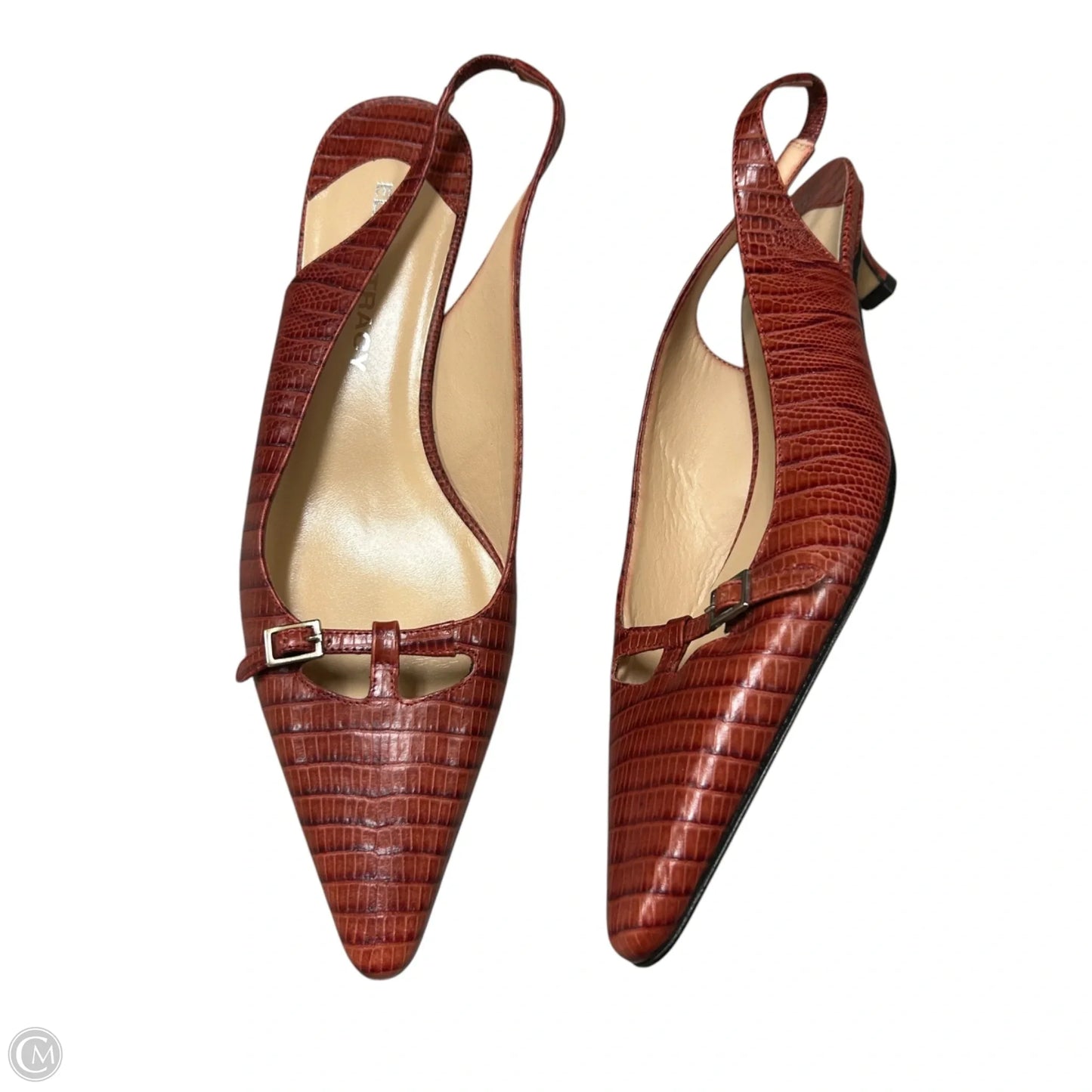 Shoes Heels Kitten By Ellen Tracy In Red, Size: 8