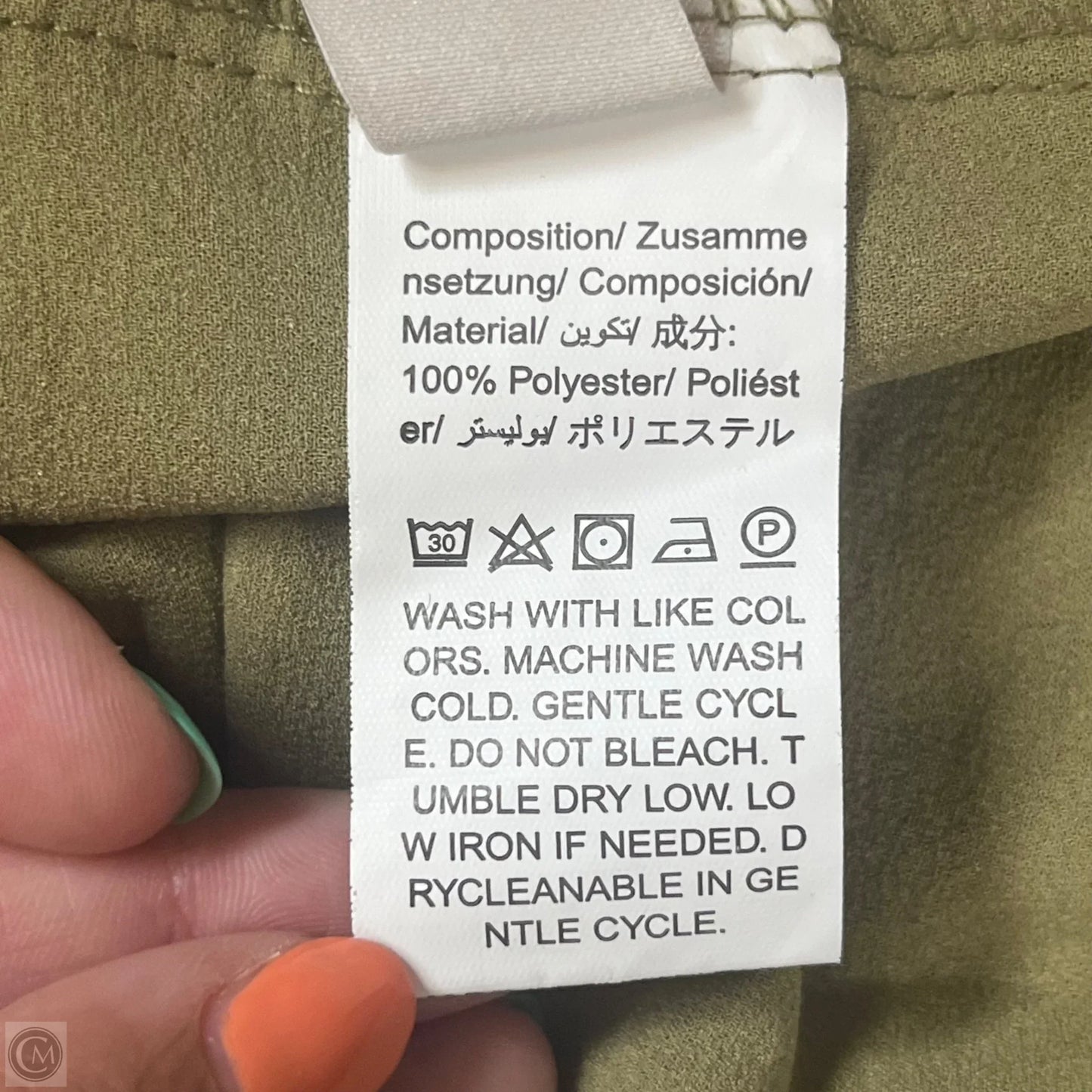 Skirt Mini & Short By Cmc In Green, Size: M