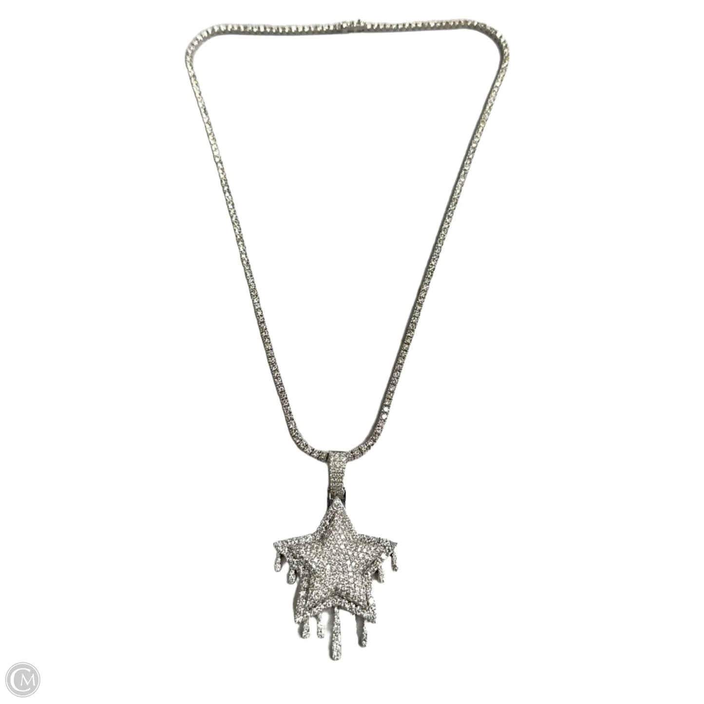 Necklace Luxury Designer in White Gold
