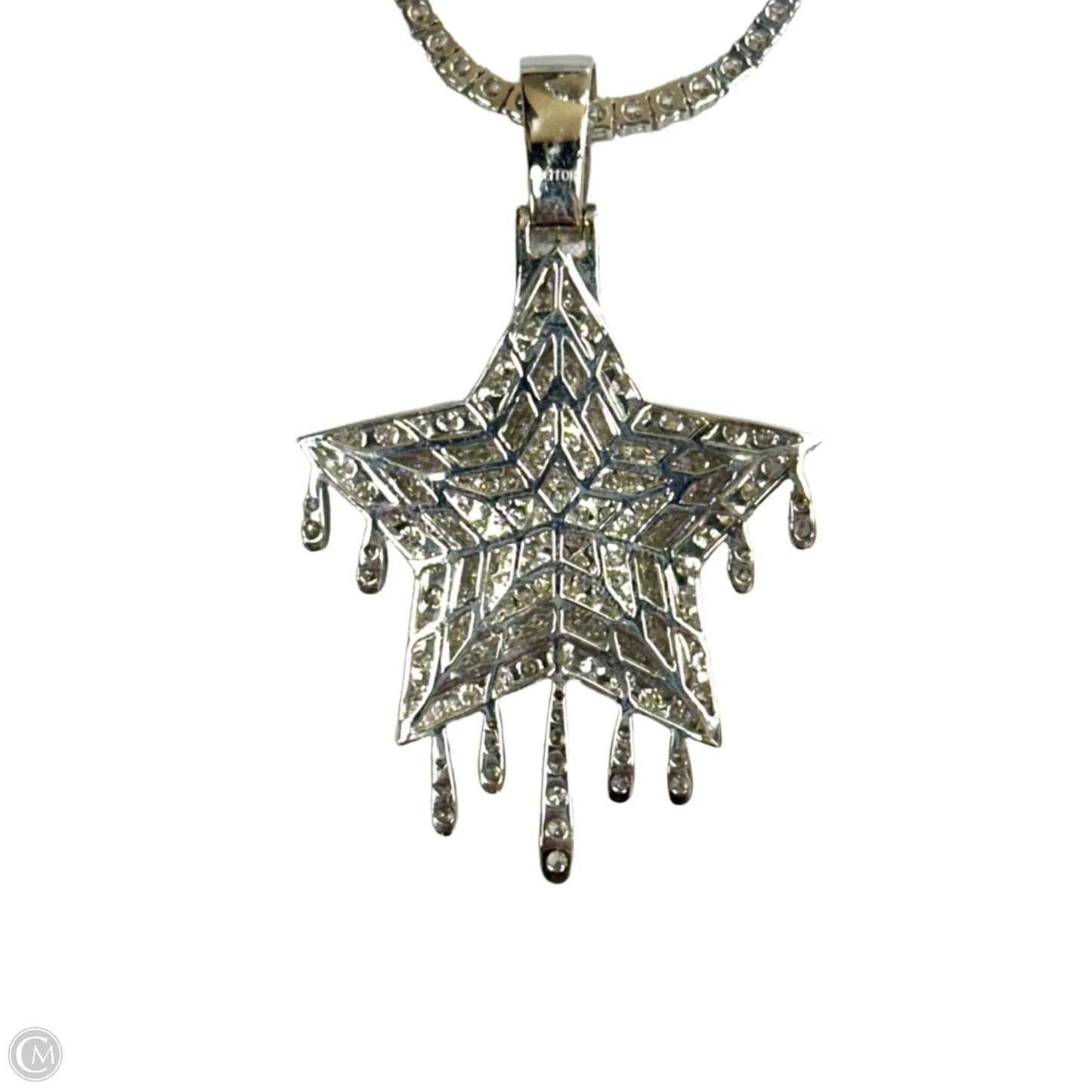 Necklace Luxury Designer in White Gold