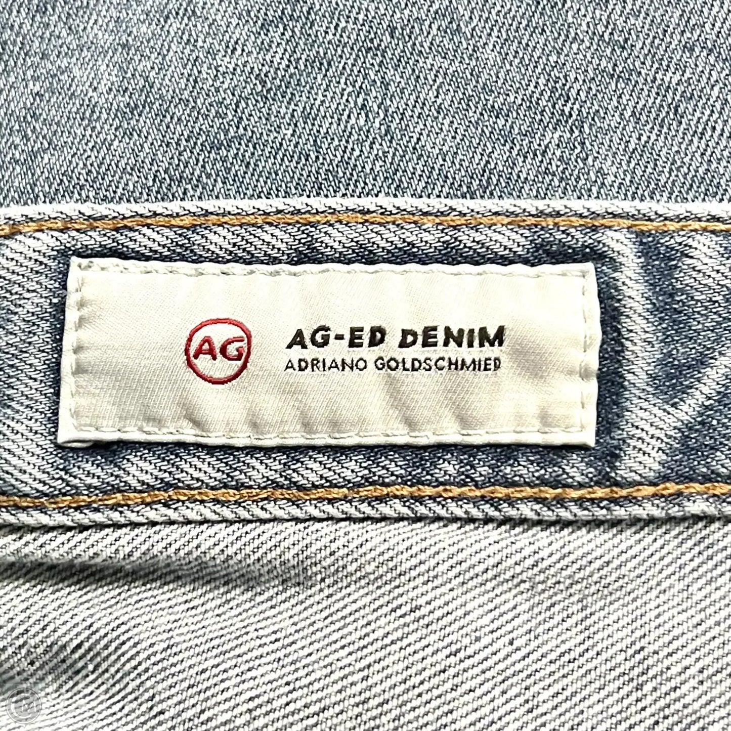 Jeans Skinny By Adriano Goldschmied In Blue Denim, Size: 2
