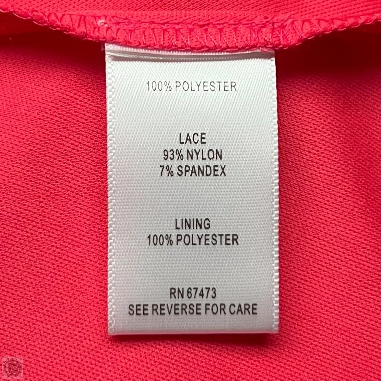 Dress Party Midi By Taylor In Orange, Size: M