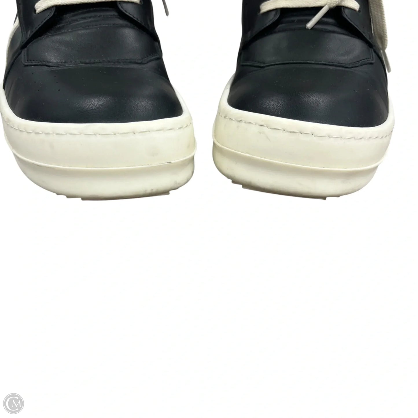 Shoes Sneakers By Rick Owens In Black & White, Size: 9.5