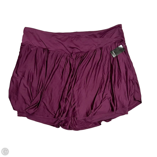 Skort By Torrid In Maroon, Size: 4x