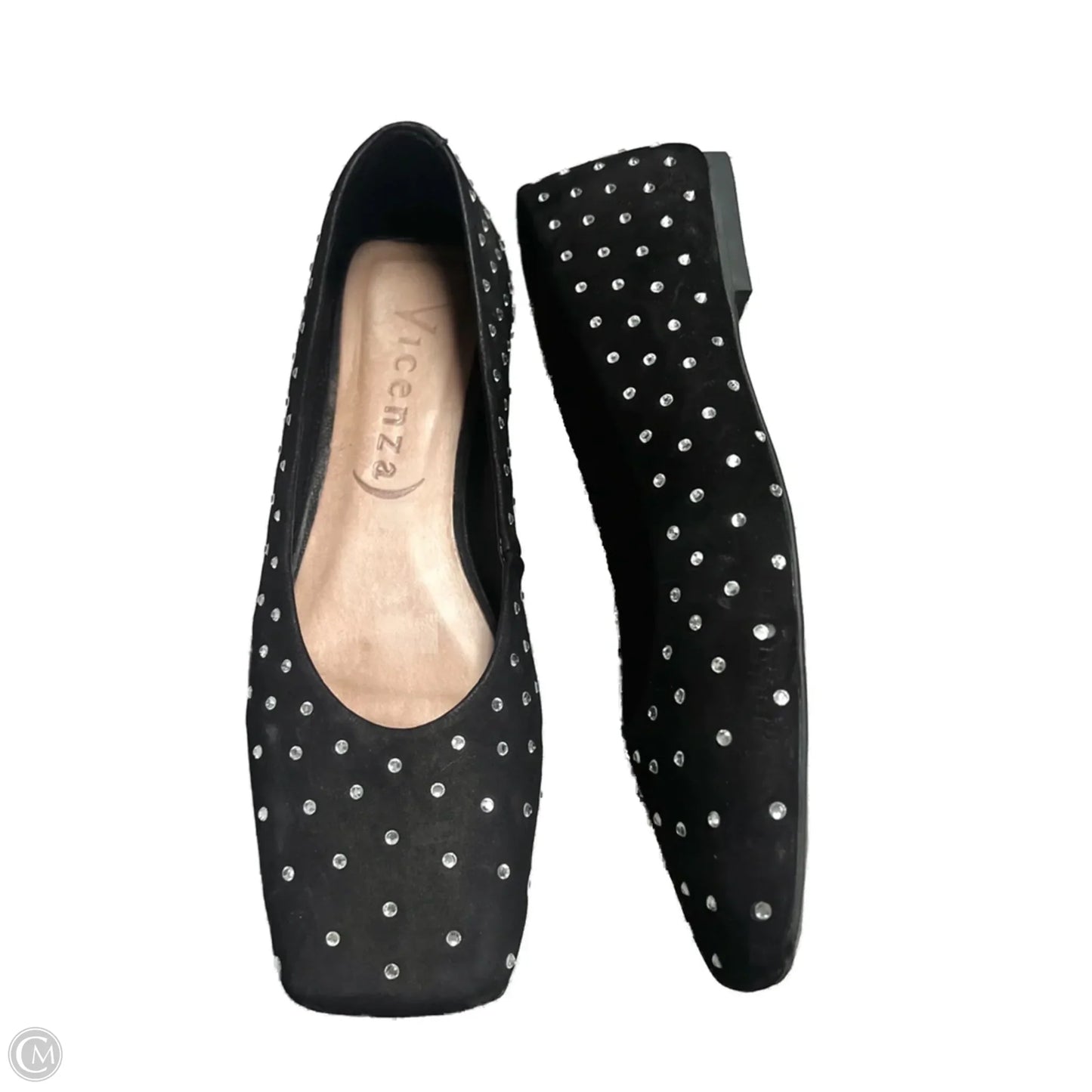 Shoes Flats By Vicenza In Black, Size: 7