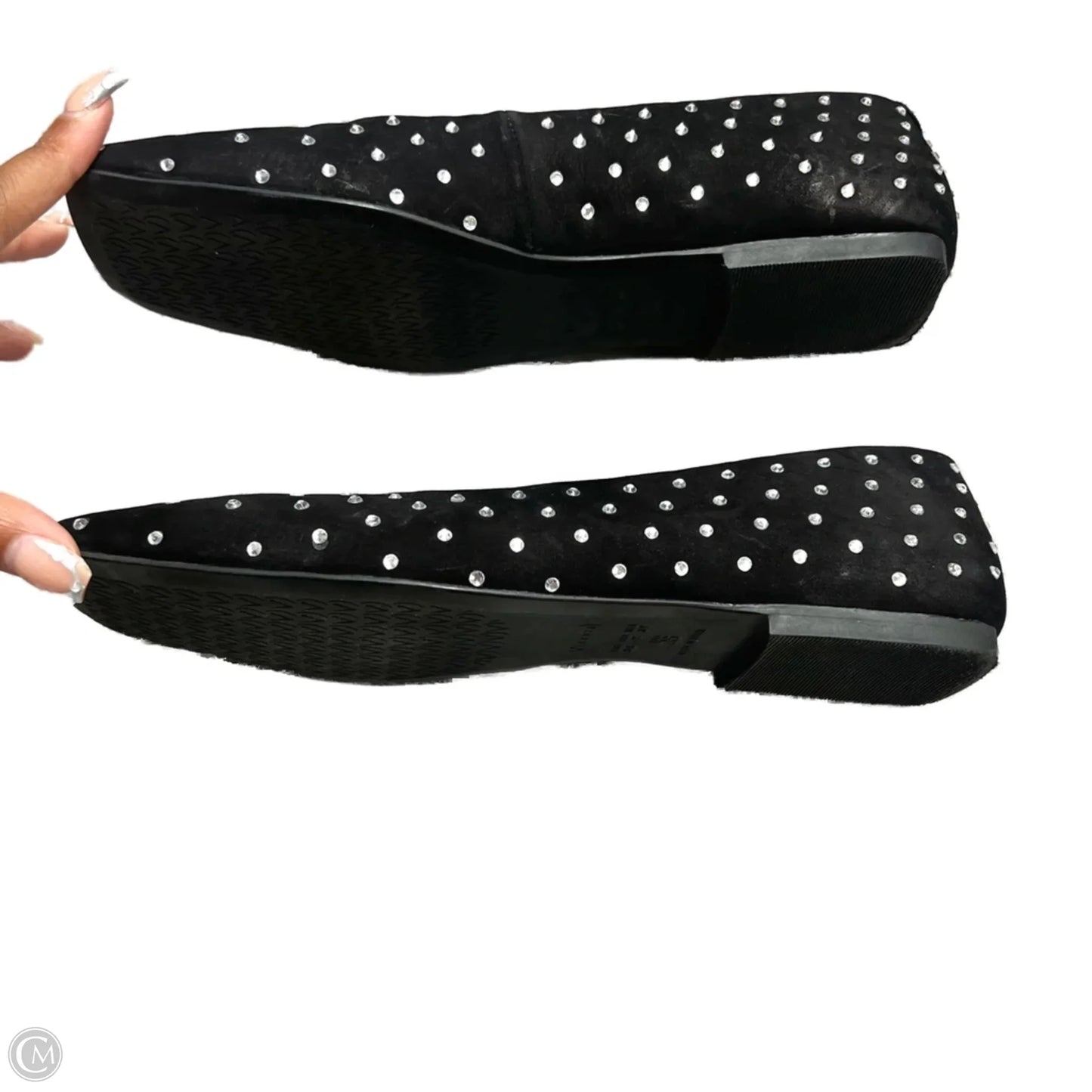 Shoes Flats By Vicenza In Black, Size: 7