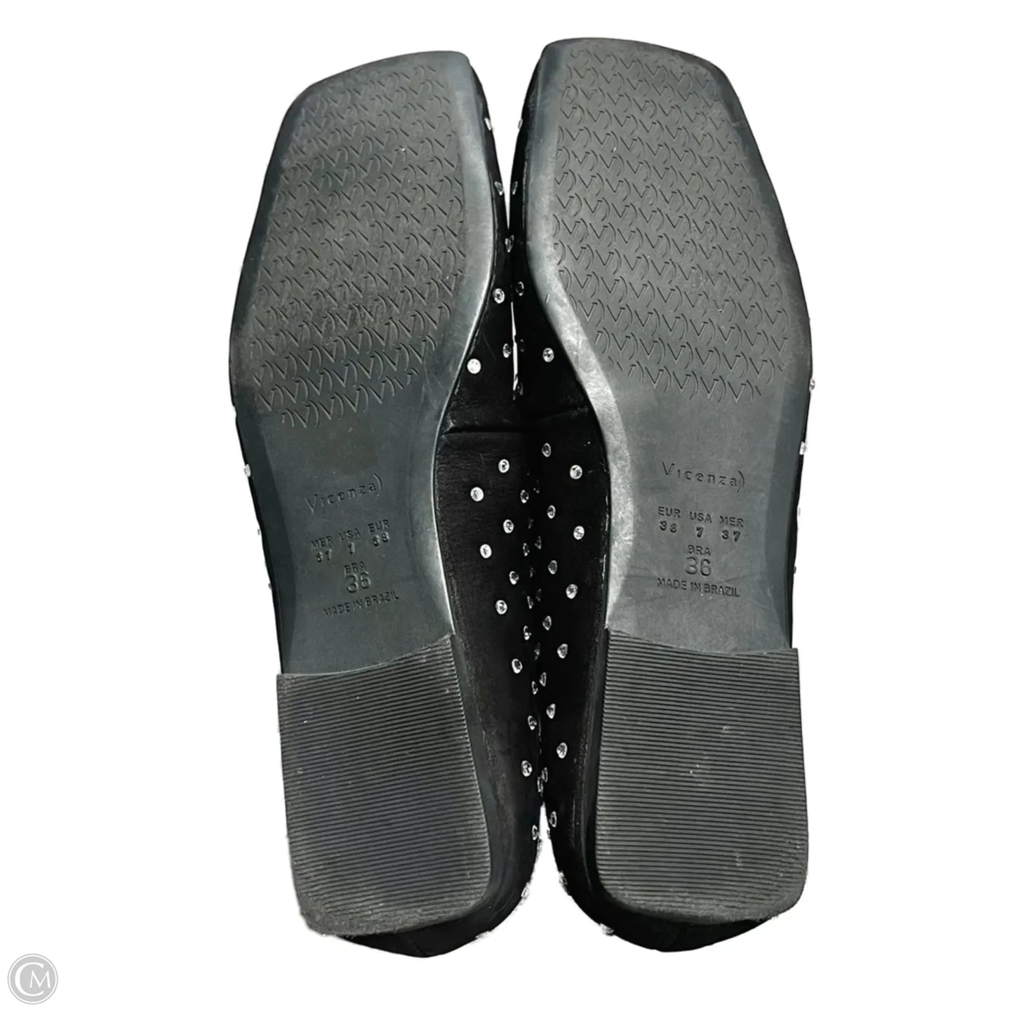 Shoes Flats By Vicenza In Black, Size: 7