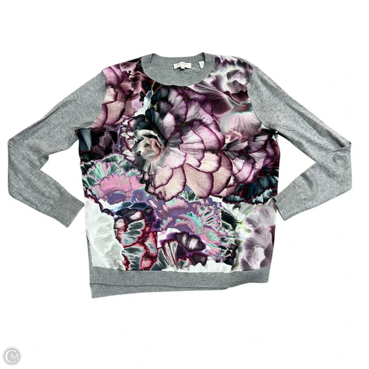 Sweater By Ted Baker In Floral Print, Size: Xs