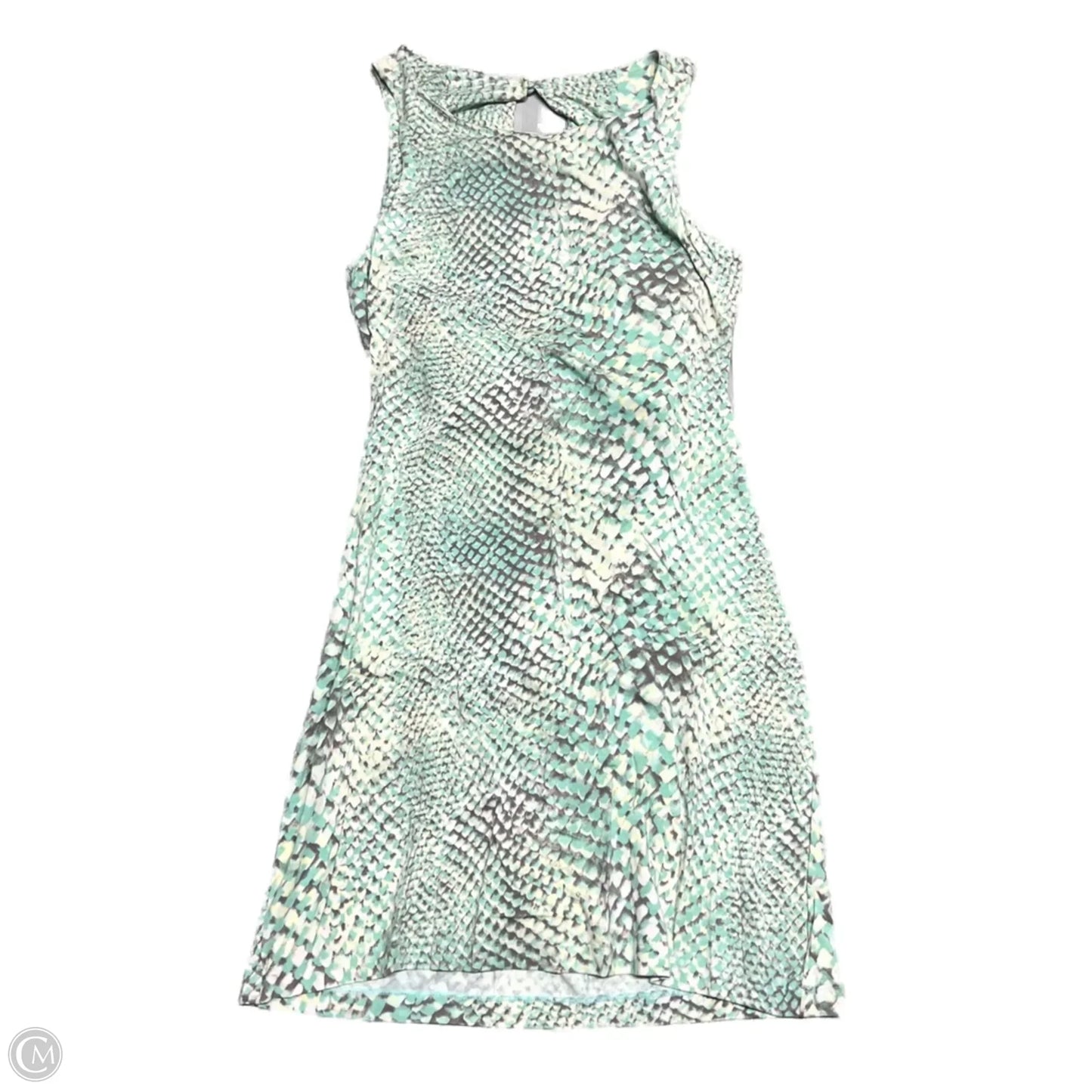 Dress Casual Short By Tart In Green & Grey, Size: M