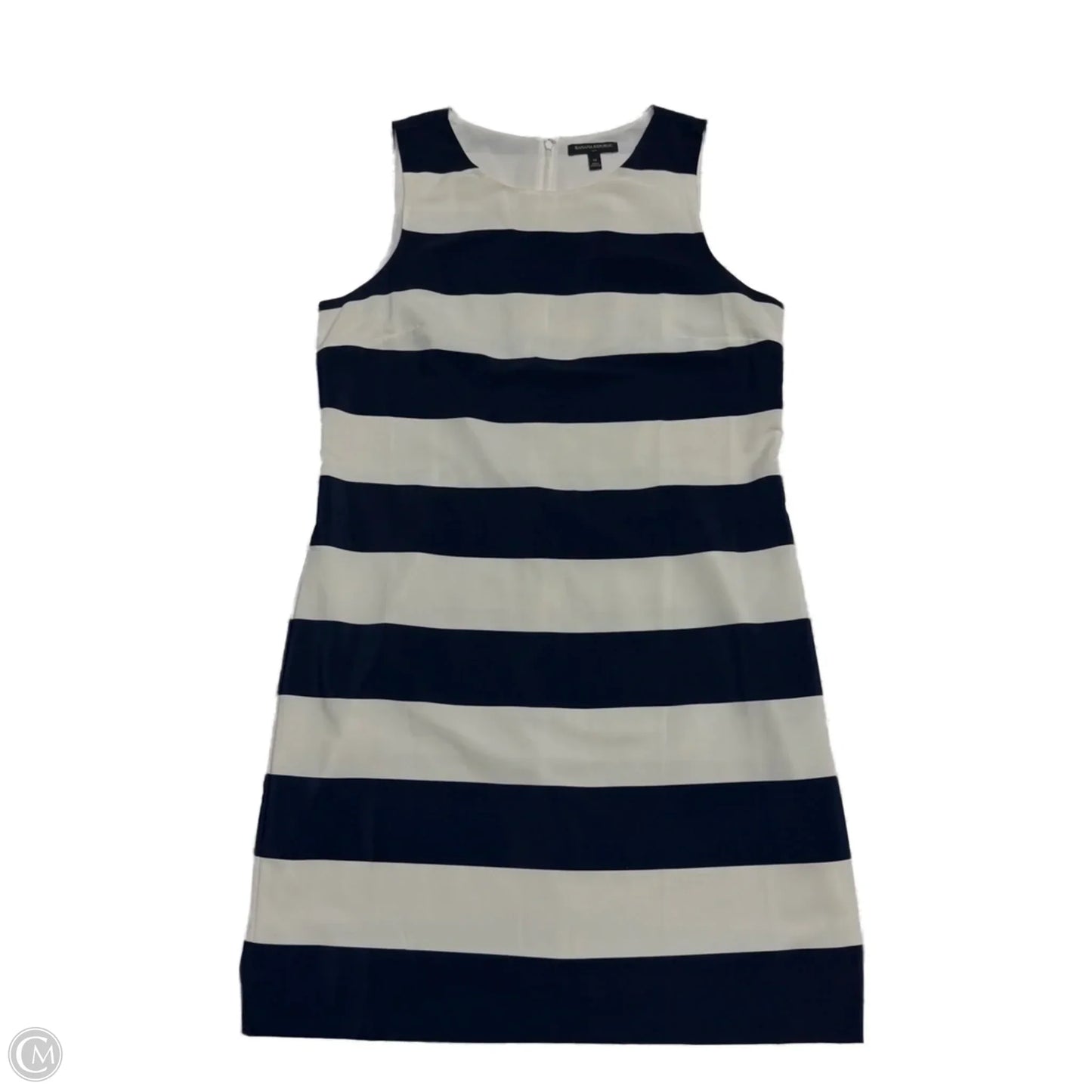 Dress Work By Banana Republic In Blue & White, Size: L
