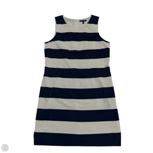 Dress Work By Banana Republic In Blue & White, Size: L