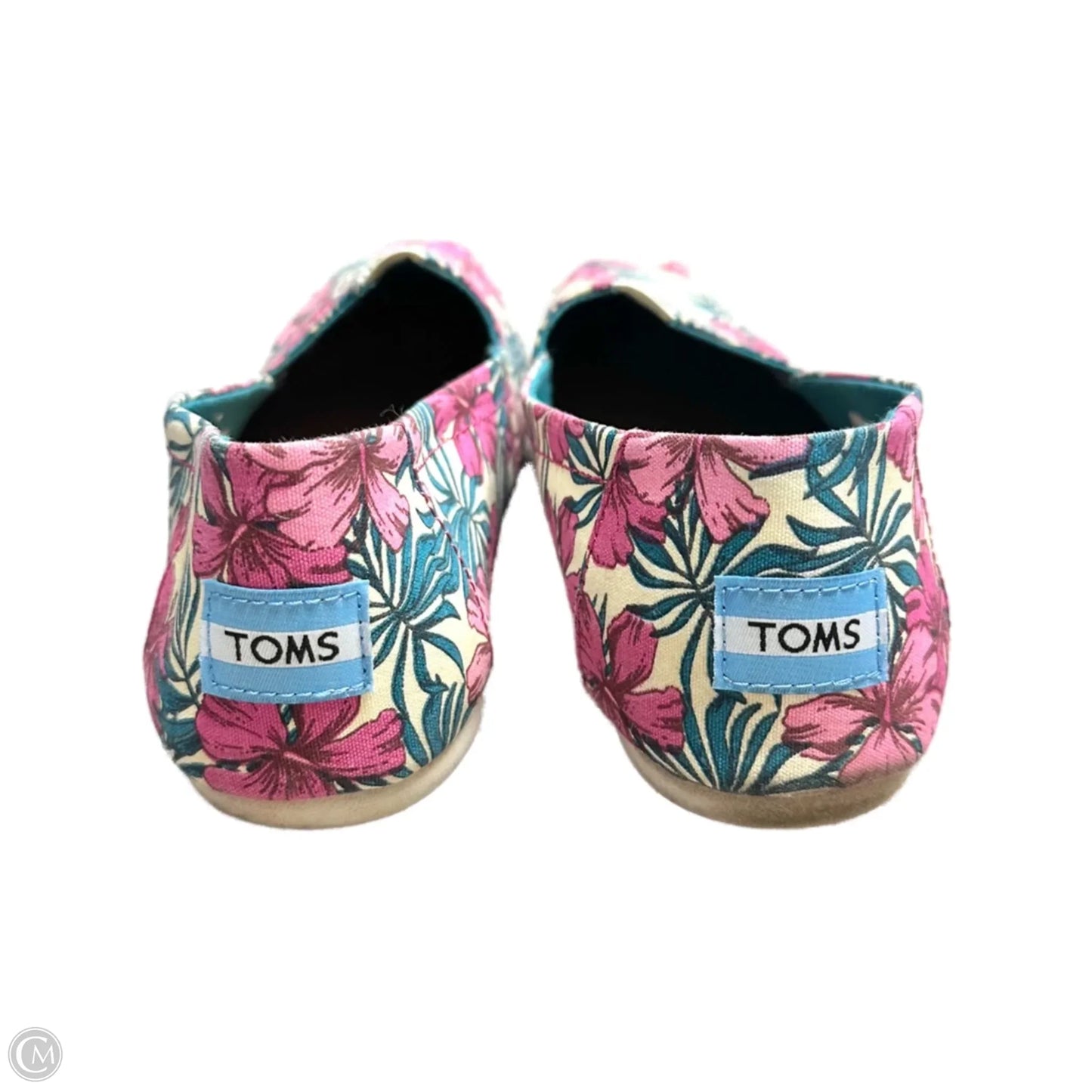 Shoes Flats By Toms In Floral Print, Size: 8.5
