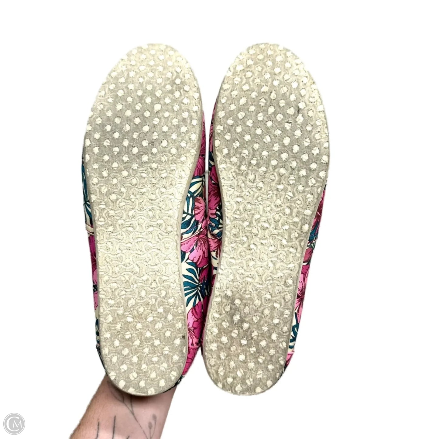 Shoes Flats By Toms In Floral Print, Size: 8.5