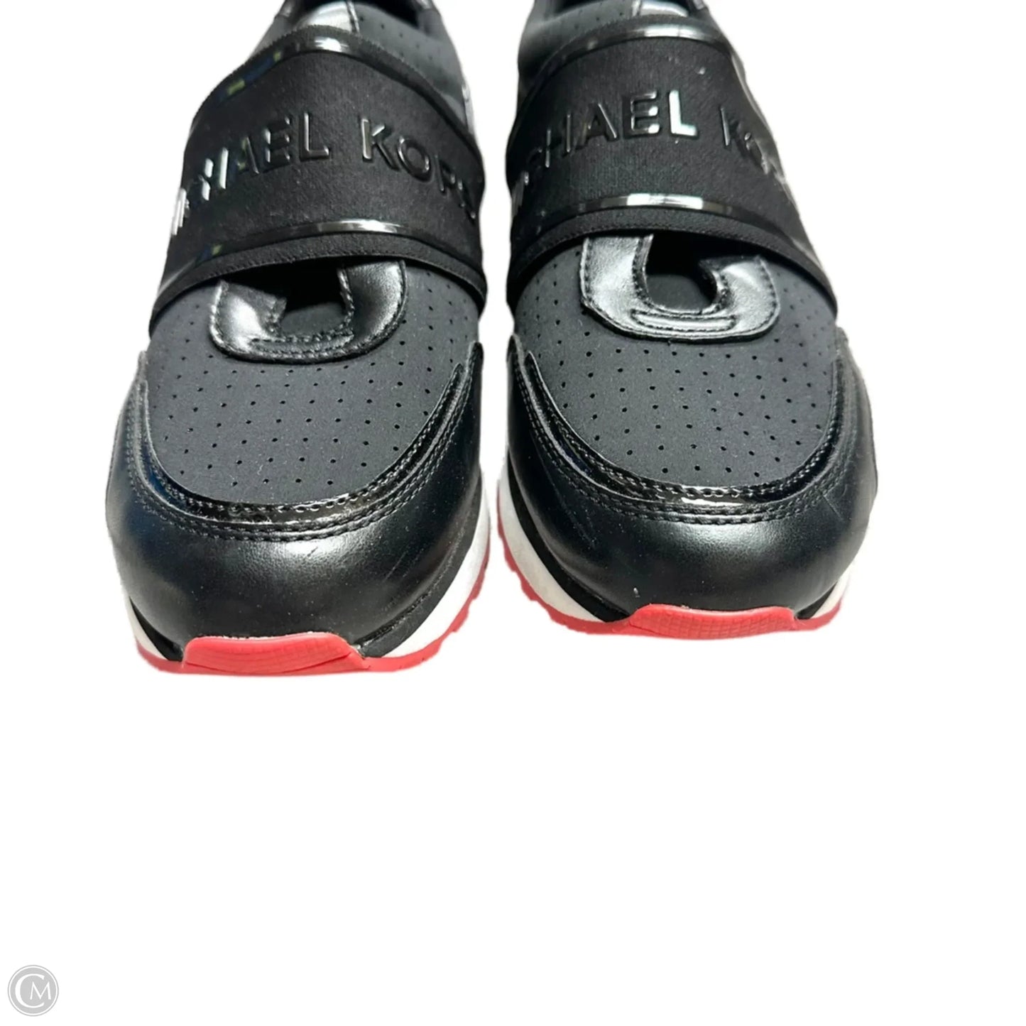 Shoes Athletic By Michael By Michael Kors In Black & Red, Size: 8