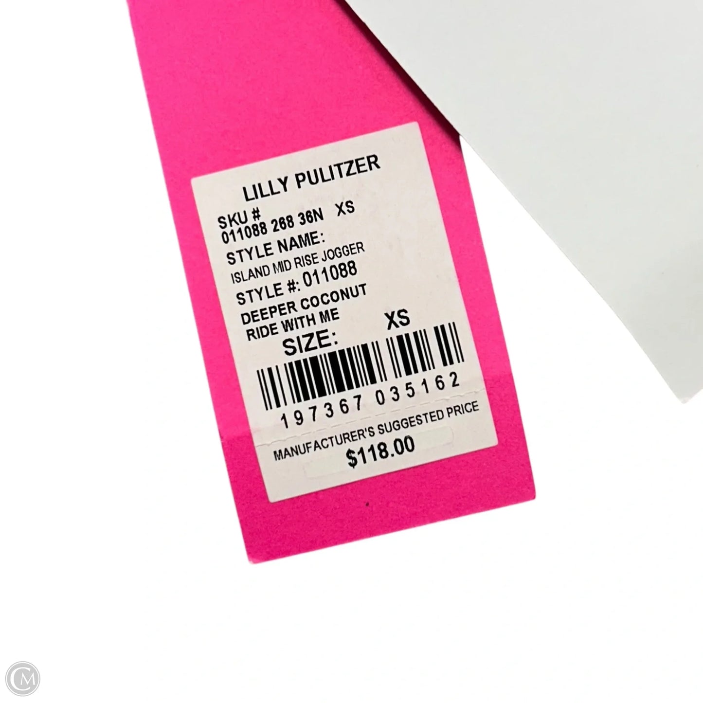 Pants Designer By Lilly Pulitzer In Blue & Cream, Size: Xs