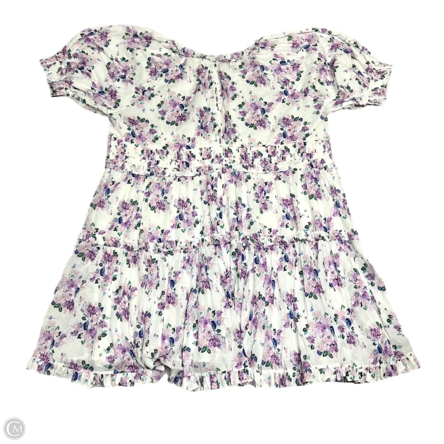 Dress Casual Midi By Ivy City In Pink & Purple, Size: 5x