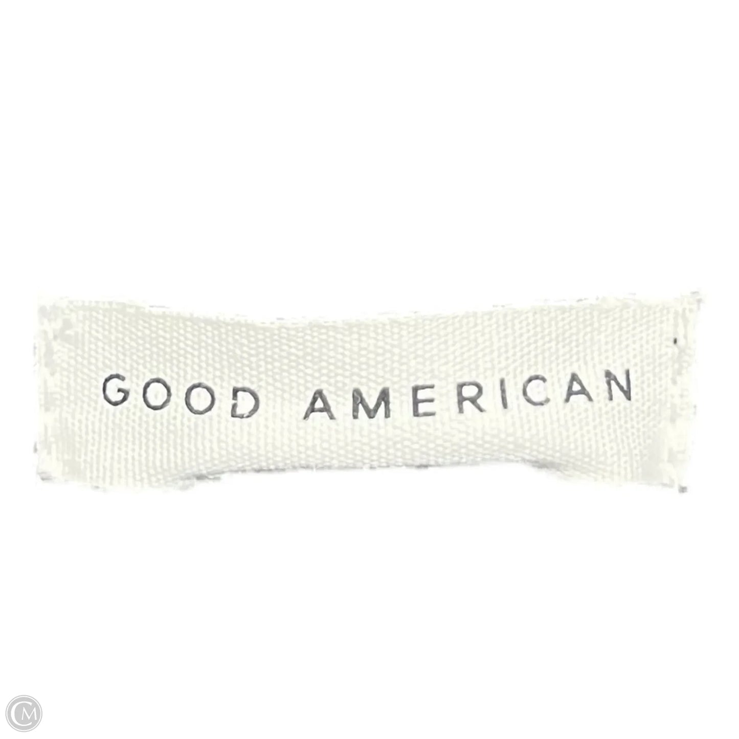 Jeans Wide Leg By Good American In Black, Size: 4