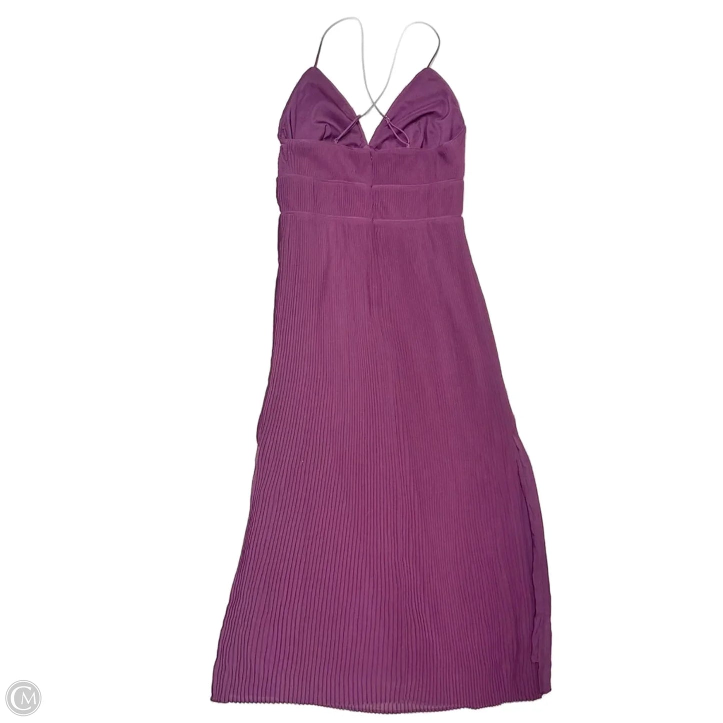 Dress Party Midi By Banana Republic In Purple, Size: 0