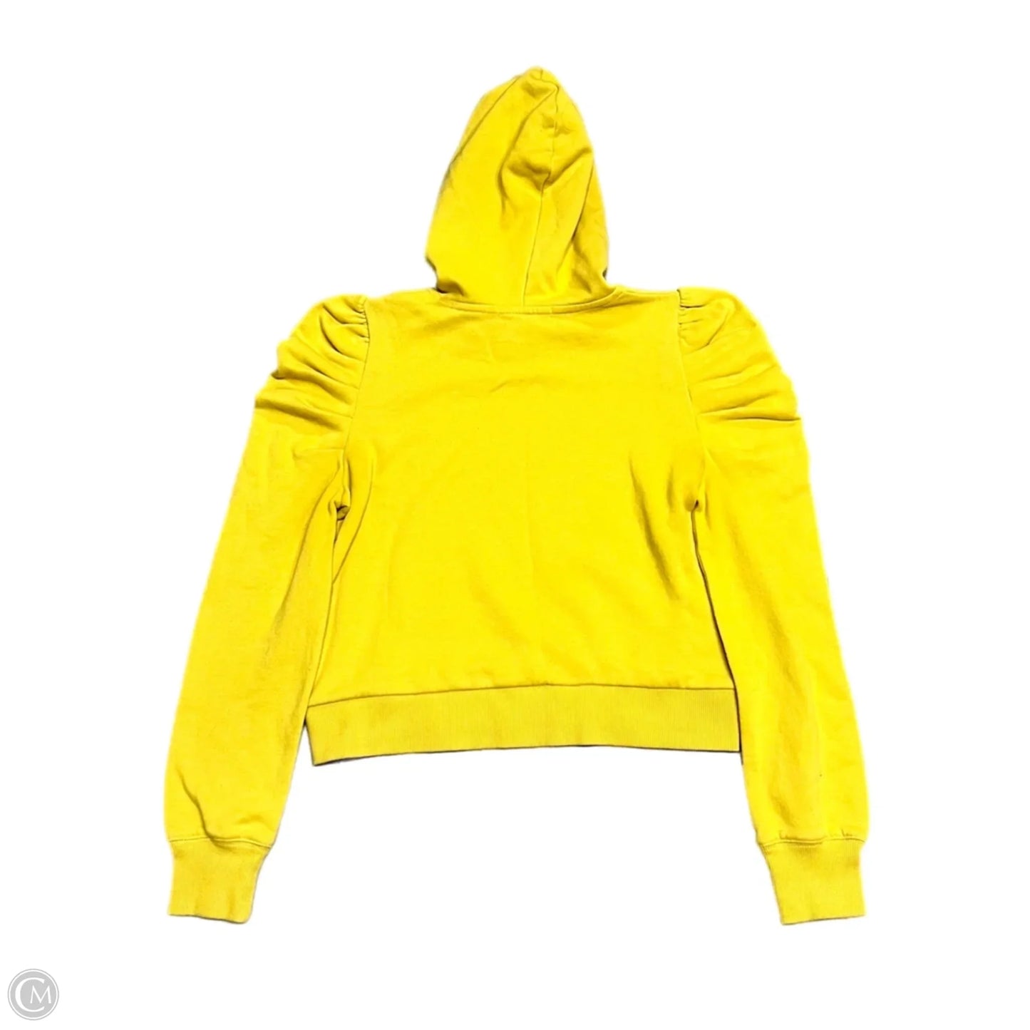 Sweatshirt Designer By Rebecca Minkoff In Yellow, Size: S