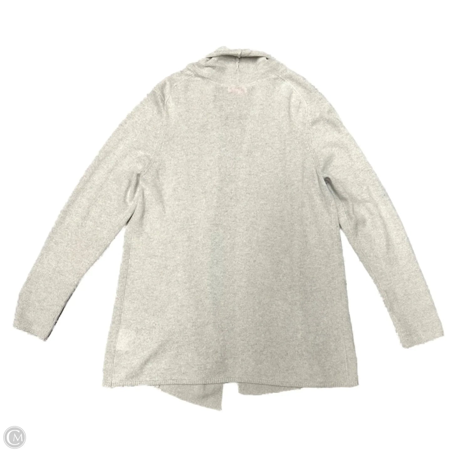 Sweater Cardigan Designer By Lilly Pulitzer In Grey, Size: Xl