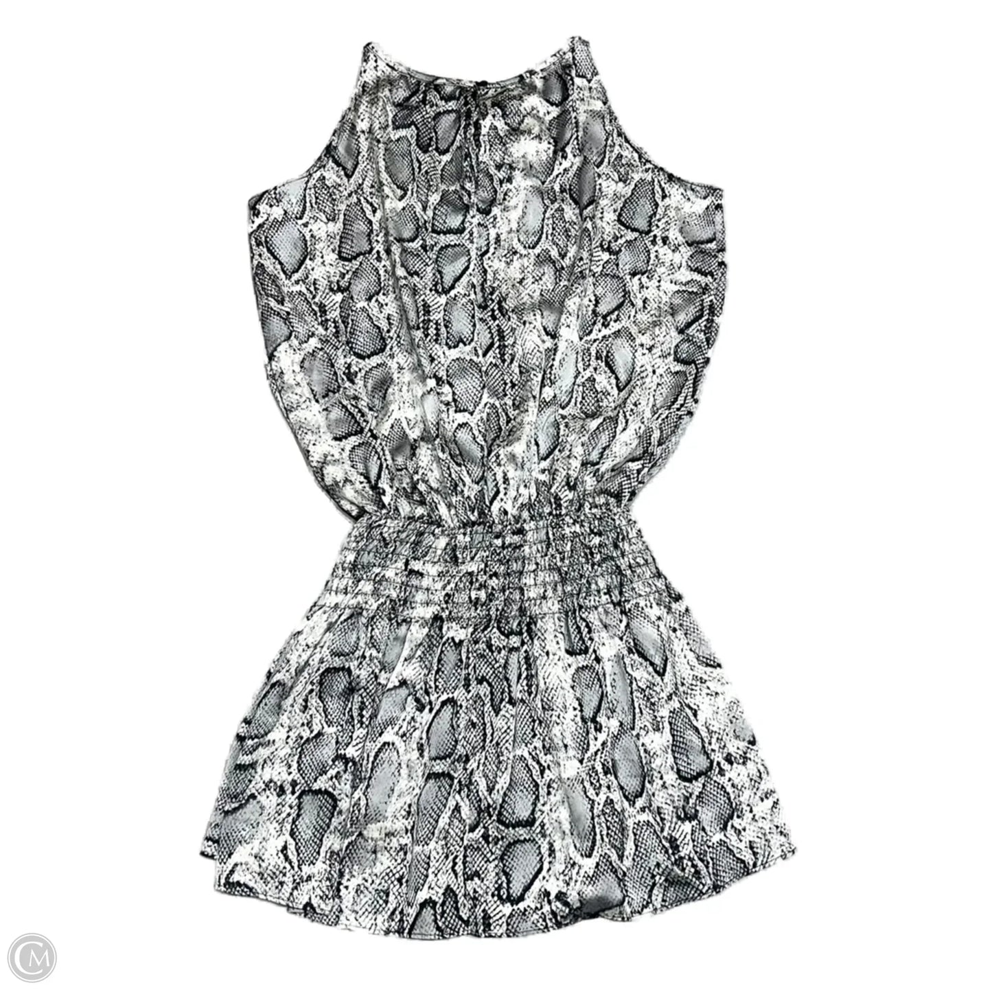 Dress Casual Short By Bishop + Young In Snakeskin Print, Size: S