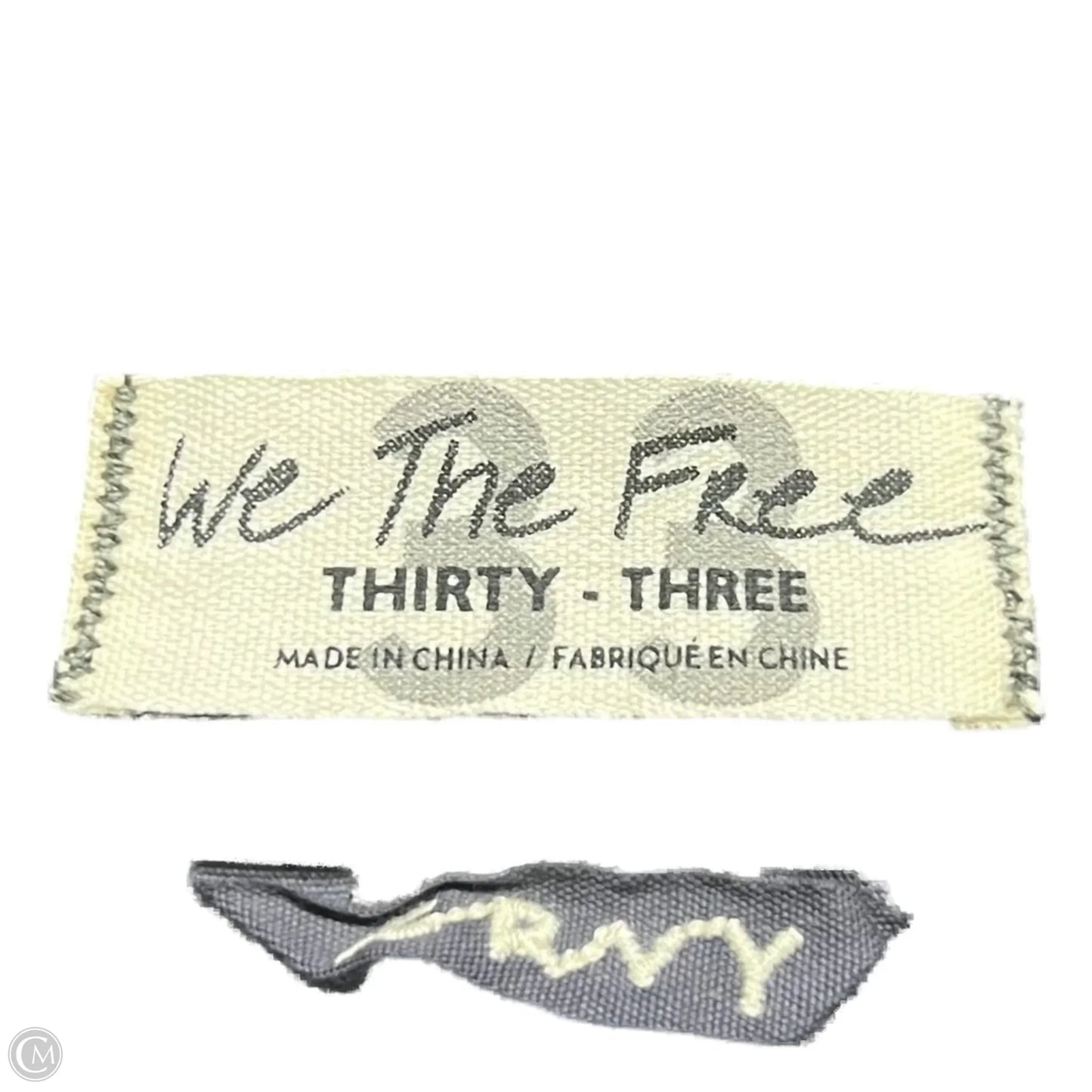 Jeans Flared By We The Free In Black Denim, Size: 16