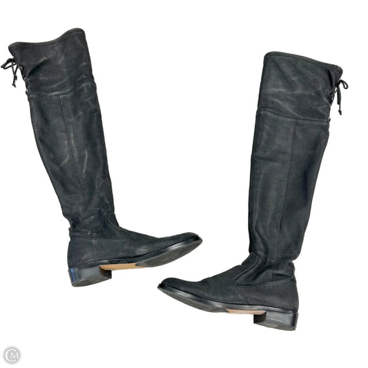 Boots Over-the-knee Flats By Vince Camuto In Black, Size: 6