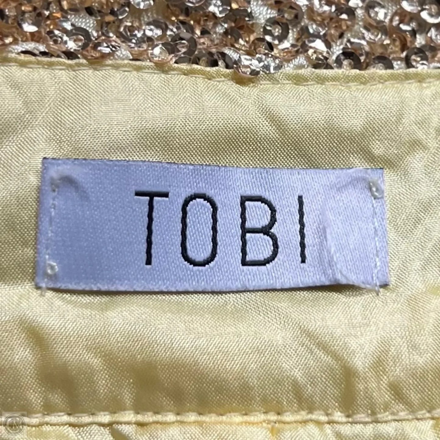 Shorts By Tobi In Gold, Size: S