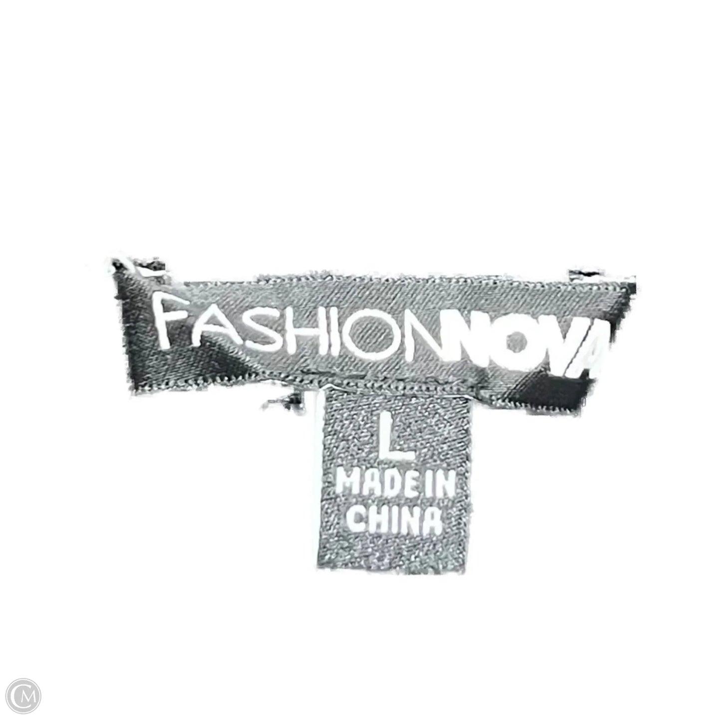 Dress Party Long By Fashion Nova In Black & White, Size: L