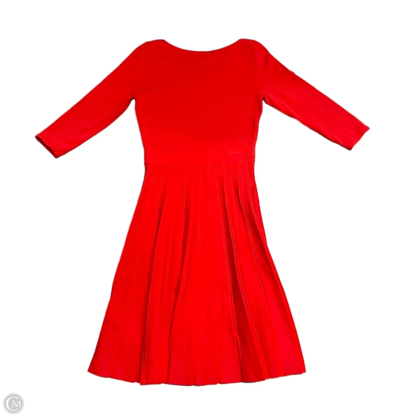 Dress Sweater By Ann Taylor In Red, Size: S