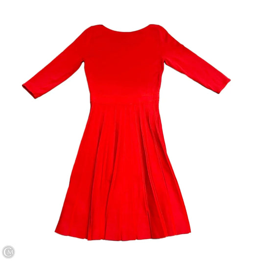 Dress Sweater By Ann Taylor In Red, Size: S