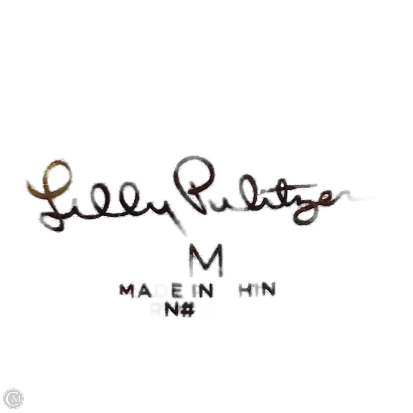 Dress Designer By Lilly Pulitzer In Blue & Pink, Size: M