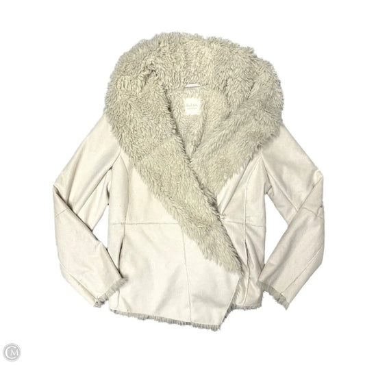 Coat Faux Fur & Sherpa By Altard State In Cream, Size: L