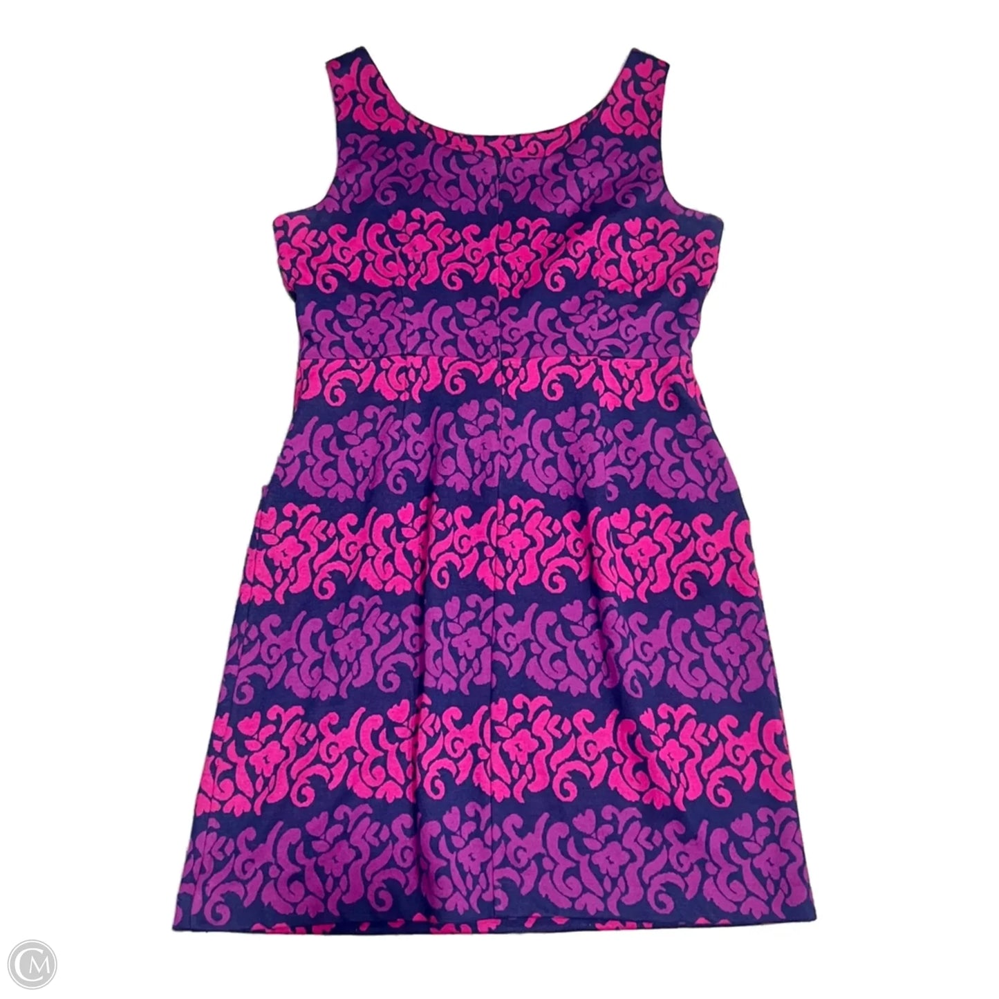 Dress Designer By Lilly Pulitzer In Blue & Pink, Size: Xl