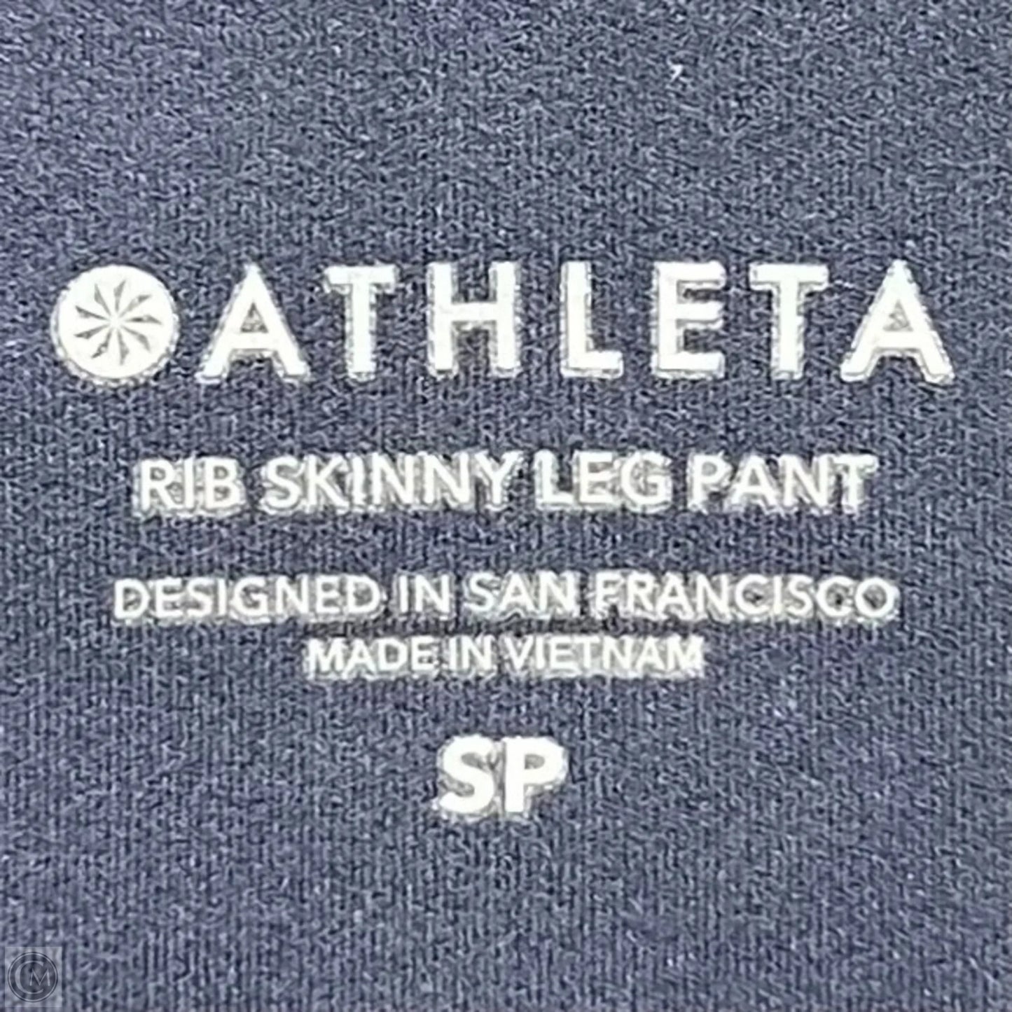 Athletic Leggings By Athleta In Blue, Size: S