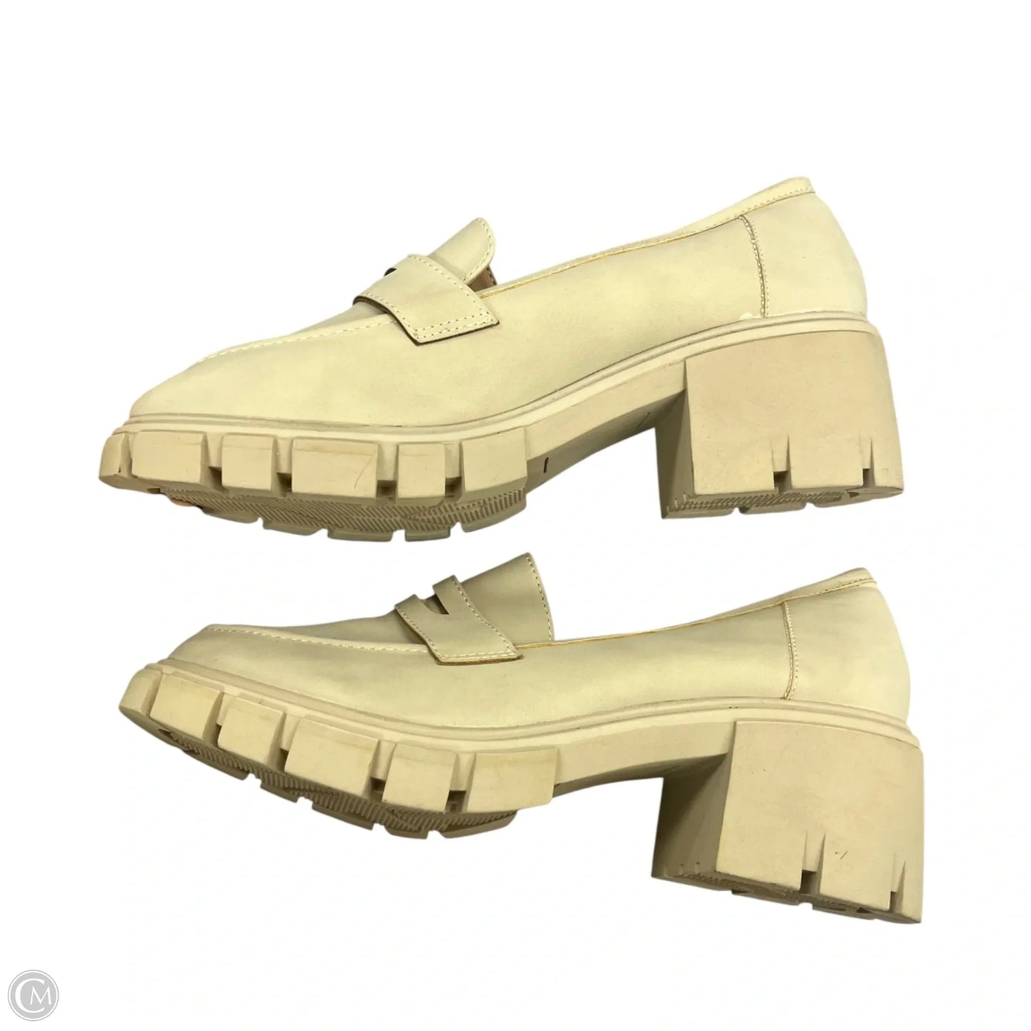 Shoes Heels Block By Sincerely Jules In Beige, Size: 9.5