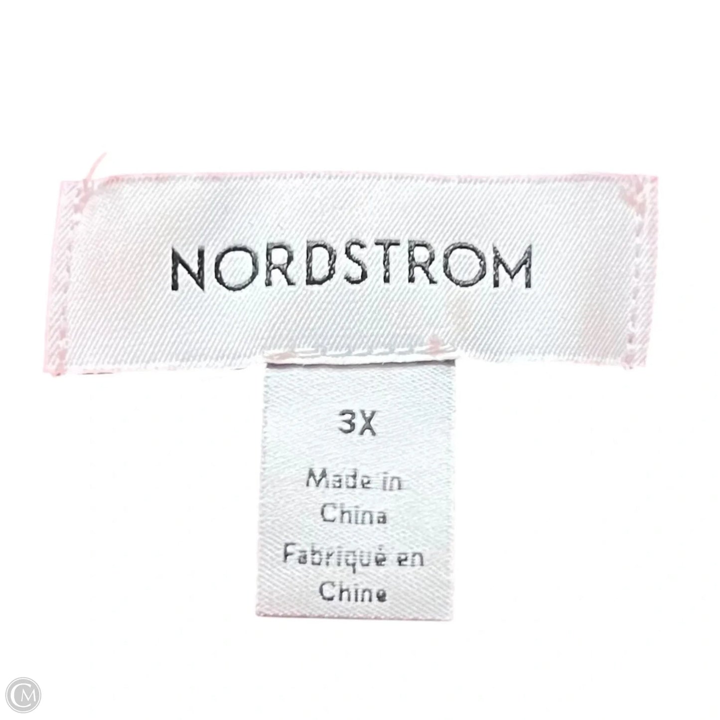 Top Long Sleeve By Nordstrom In Maroon, Size: 3x
