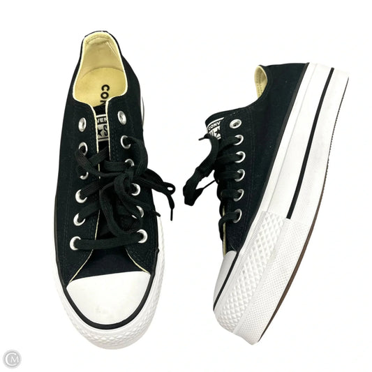 Shoes Sneakers By Converse In Black & White, Size: 7.5