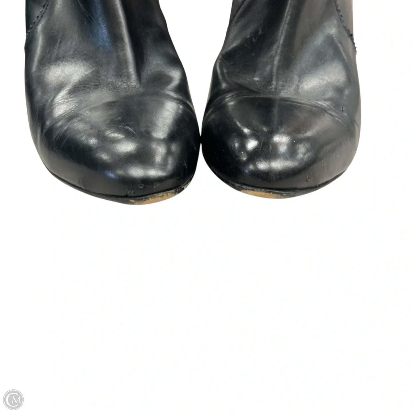 Boots Mid-calf Heels By Cole-haan In Black, Size: 9