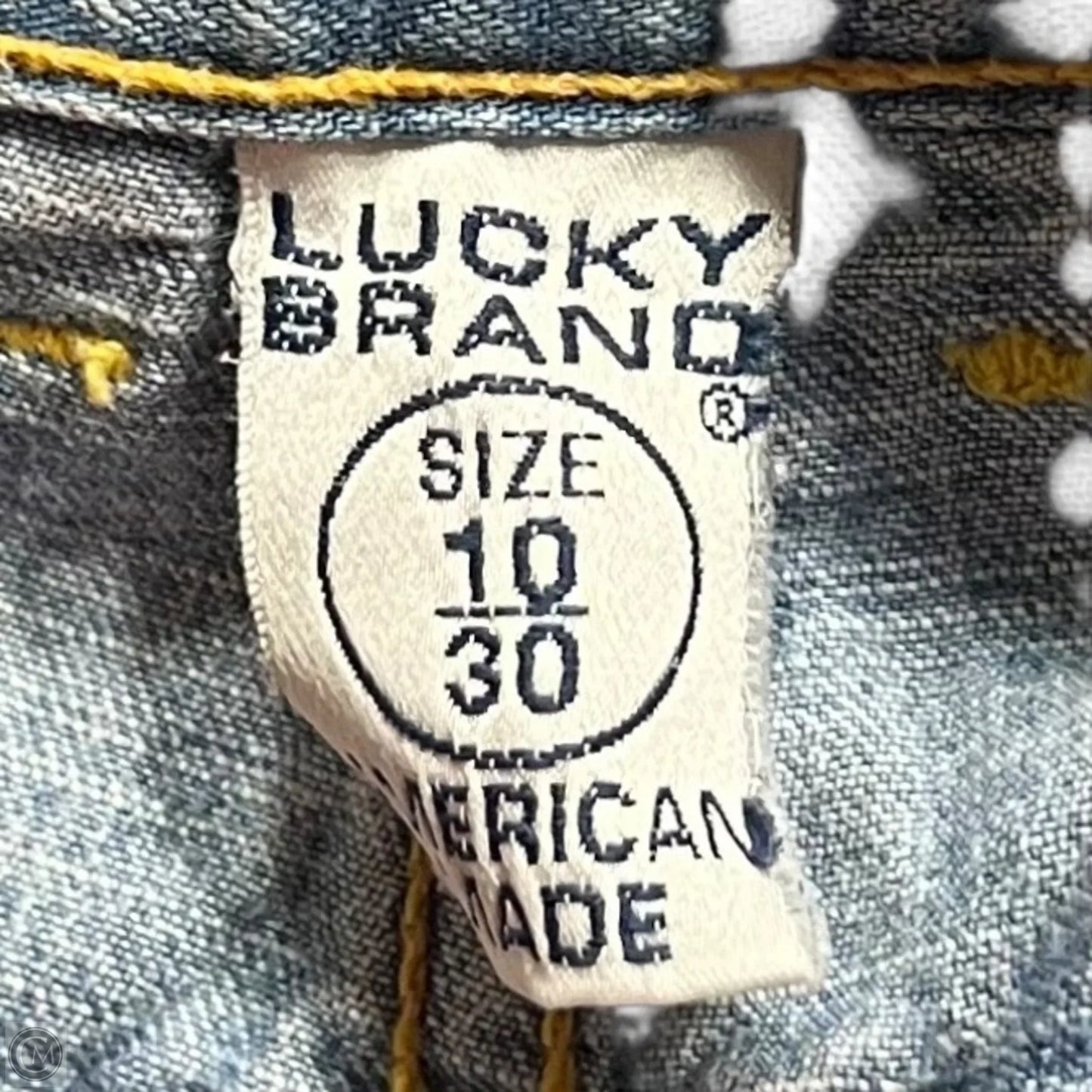 Skirt Maxi By Lucky Brand In Blue Denim, Size: 10