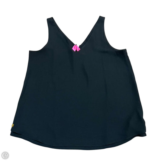 Top Sleeveless Designer By Lilly Pulitzer In Black, Size: S