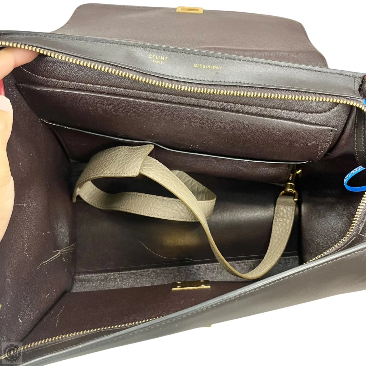 Handbag Luxury Designer By Celine, Size: Medium