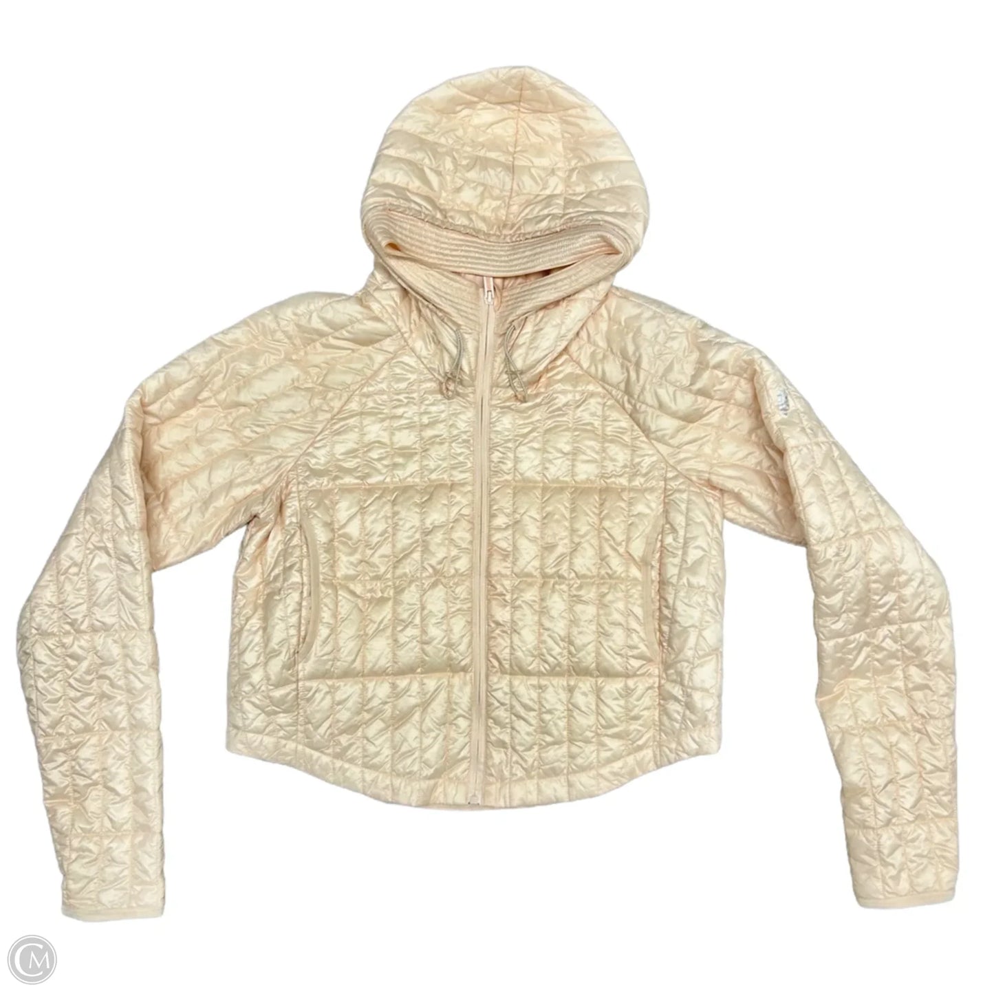 Jacket Puffer & Quilted By Free People In Peach, Size: S