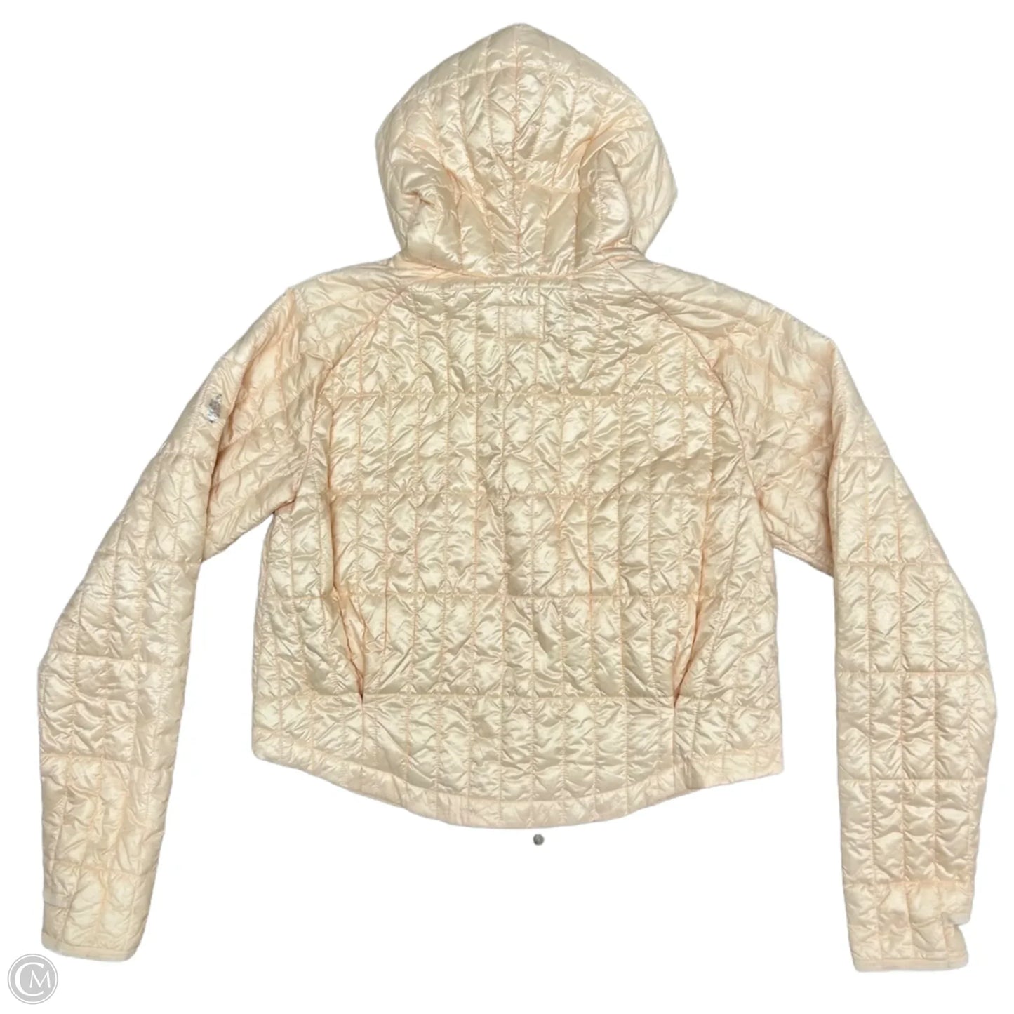 Jacket Puffer & Quilted By Free People In Peach, Size: S