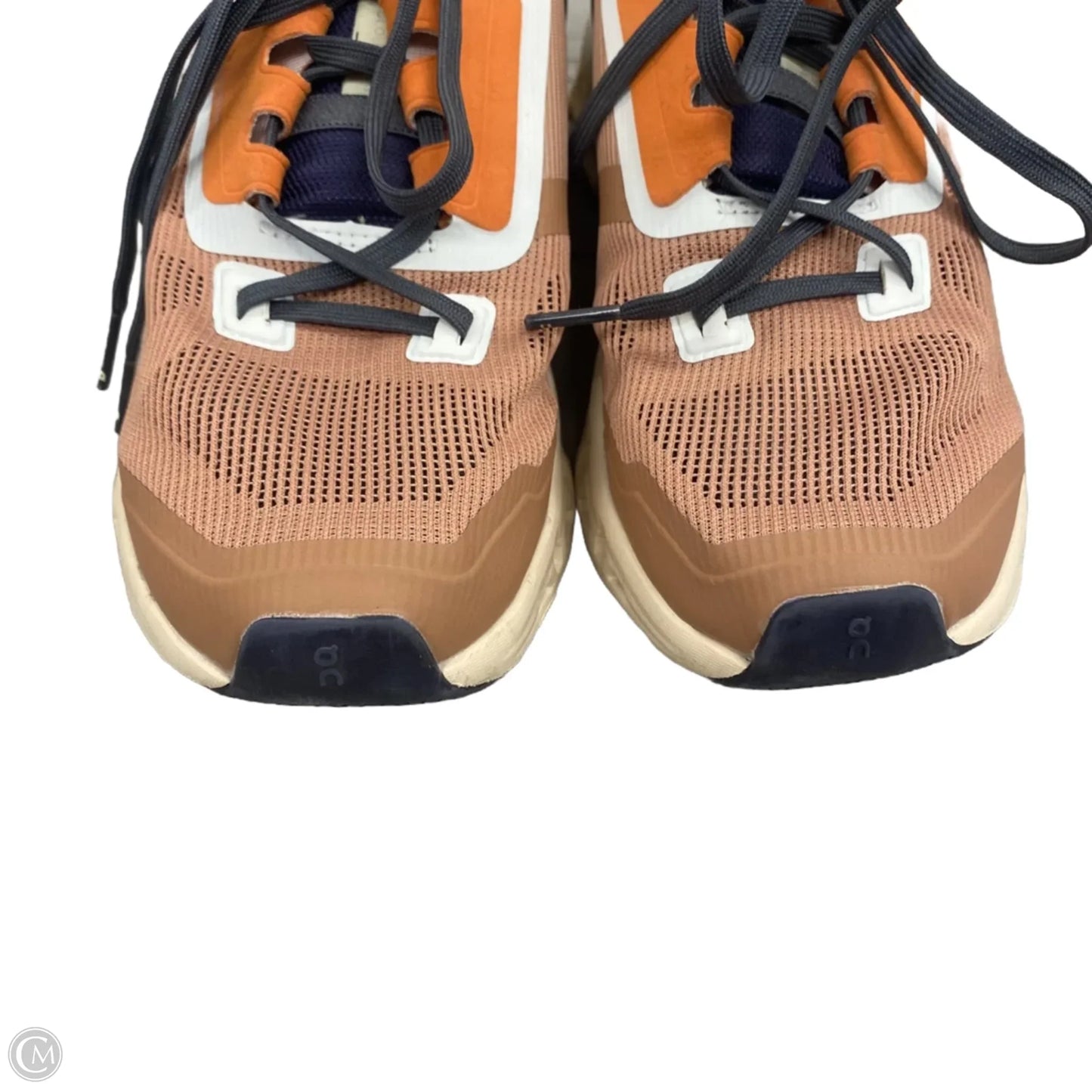 Shoes Athletic By On Cloud In Blue & Orange, Size: 7