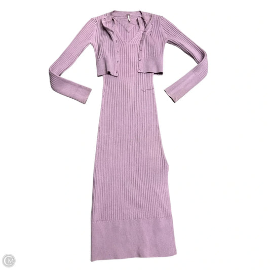 Dress Set 2pc By Free People In Purple, Size: Xs