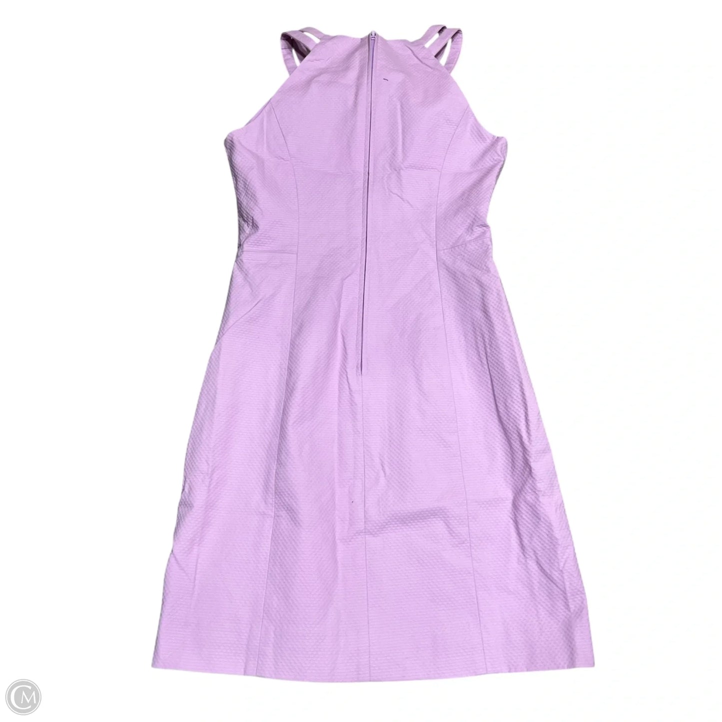 Dress Designer By Lilly Pulitzer In Gold & Purple, Size: 0