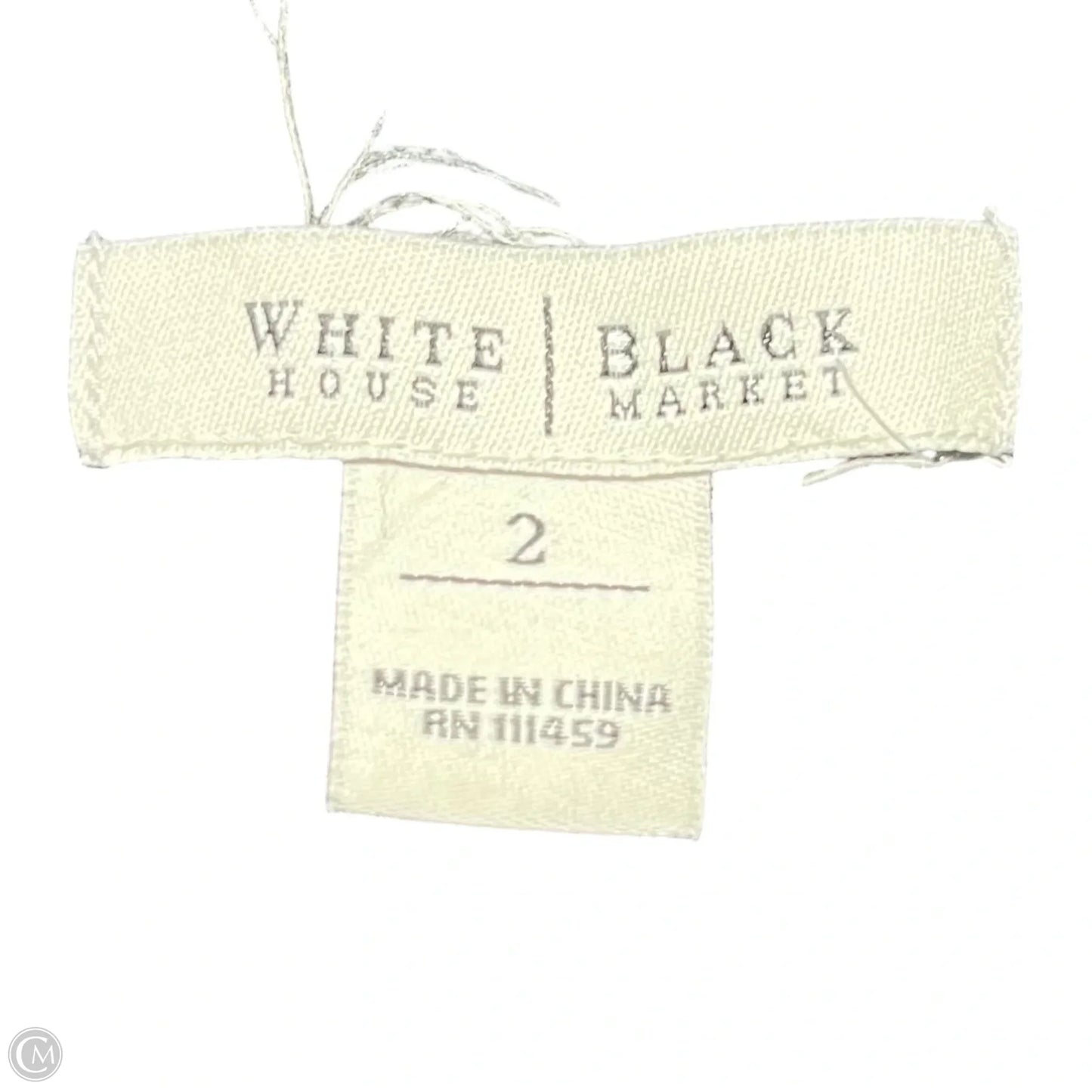 Dress Party Midi By White House Black Market In Black & White, Size: 2
