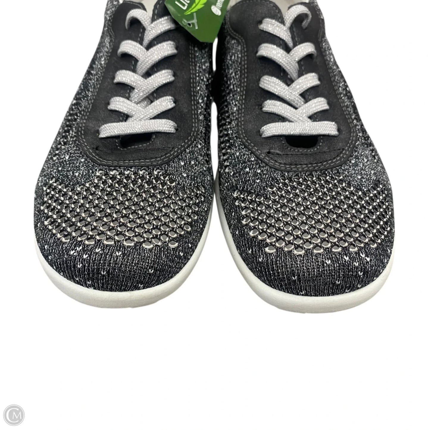 Shoes Athletic By Remonte In Black & Silver, Size: 7